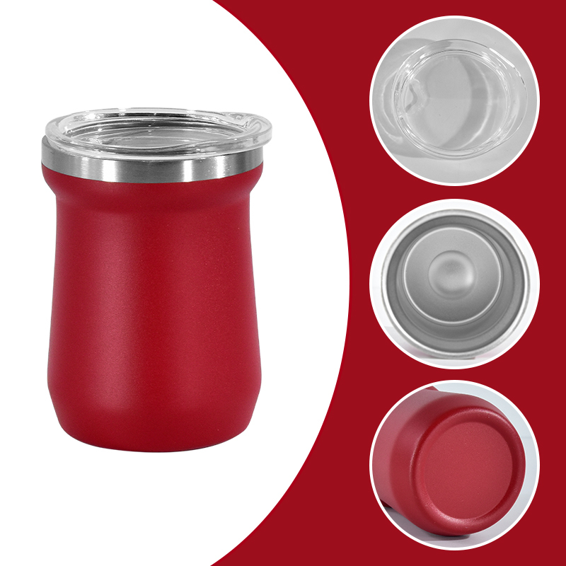 Wholesale Personalized Custom Yerba Mate Cup Vacuum Insulated 5oz Madai Double Wall Insulated Stainless Steel Coffee Beer Mug