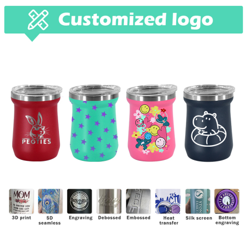 Wholesale Personalized Custom Yerba Mate Cup Vacuum Insulated 5oz Madai Double Wall Insulated Stainless Steel Coffee Beer Mug