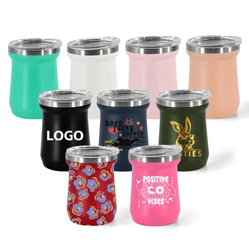 Wholesale Personalized Custom Yerba Mate Cup Vacuum Insulated 5oz Madai Double Wall Insulated Stainless Steel Coffee Beer Mug