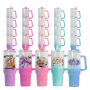 Free Shipping RTS USA Warehouse 20pcs/ctn 40oz Sublimation Ombre Gradient Color Tumbler Mugs Water Bottle With Handle