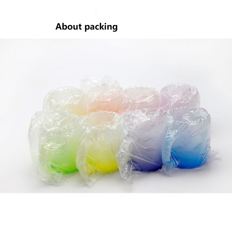 LOW MOQ 7 Colors Custom Sublimation Blanks 11oz Beer Coffee Mug Gradient Color Fluorescent Frosted Glass Mug with Handle