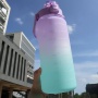 Best-seller 2L Plastic Water Bottle Acrylic Tumbler With Straw