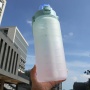 Best-seller 2L Plastic Water Bottle Acrylic Tumbler With Straw