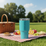Custom 30oz Tumbler Stainless Steel Double Wall Car Tumblr Cup Custom Logo Insulated Travel Mug With Lid