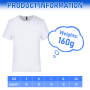RTS US 25pcs/ctn Unisex Sublimation Blank T Shirt White Shirts for Sublimation Men Women Short Sleeve T-Shirt