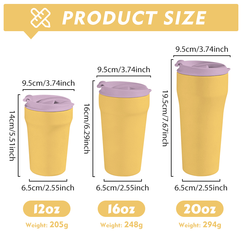 New Arrival Portable Leakproof Custom Coffee Cup High Quality Reusable Bpa Free Metal Coffee Tumbler Mug for Travel