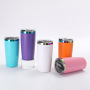 20oz Stainless Steel Vacuum Insulated Rainbow Plated Holographic Plating Travel Car Coffee Mug Tumbler for Laser Engraving Logo