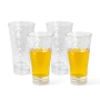 US Warehouse 32pcs/ctn 17oz Plastic Tumblers Drinking Clear Reusable Cups Stackable BPA-Free Shatter-Proof Dishwasher-Safe