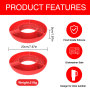 USA Ready to Ship Reusable BPA-Free Collapsible Silicone Snack Bowl Tray Fit for 40oz Tumbler Drinkware Accessories