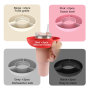 USA Ready to Ship Reusable BPA-Free Collapsible Silicone Snack Bowl Tray Fit for 40oz Tumbler Drinkware Accessories