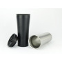 Wholesale 500ml Coffee Tumbler Stainless Steel 304 Inner Double Wall Vacuum Mug Rubber Bottom Insulated Cup for Customizing Logo