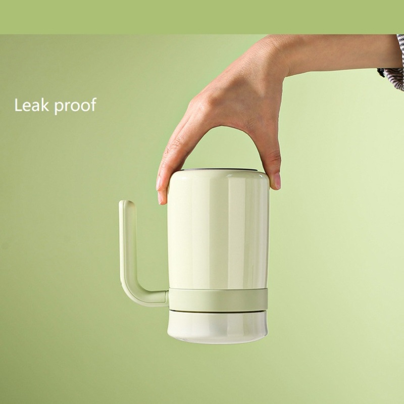 Custom 550ml Stainless Steel Tea Mug Insulated SS304 Thermal Cup Portable Leak Proof Lid Travel Coffee Mug With Handle Infuser