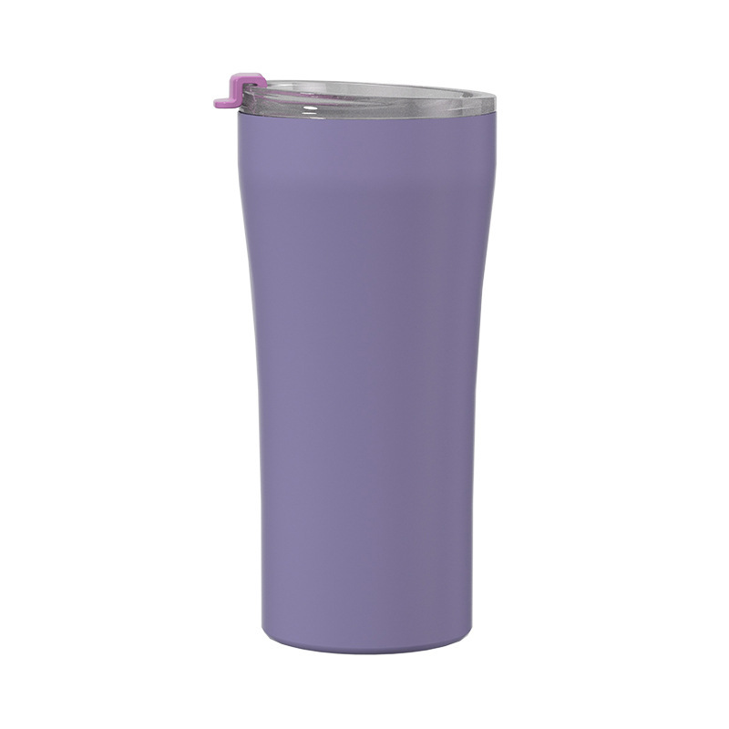 DSY Wholesales Custom logo 15oz Inner Ceramic with 304 Stainless Steel Coffee  Cup with Colored Seal Lid