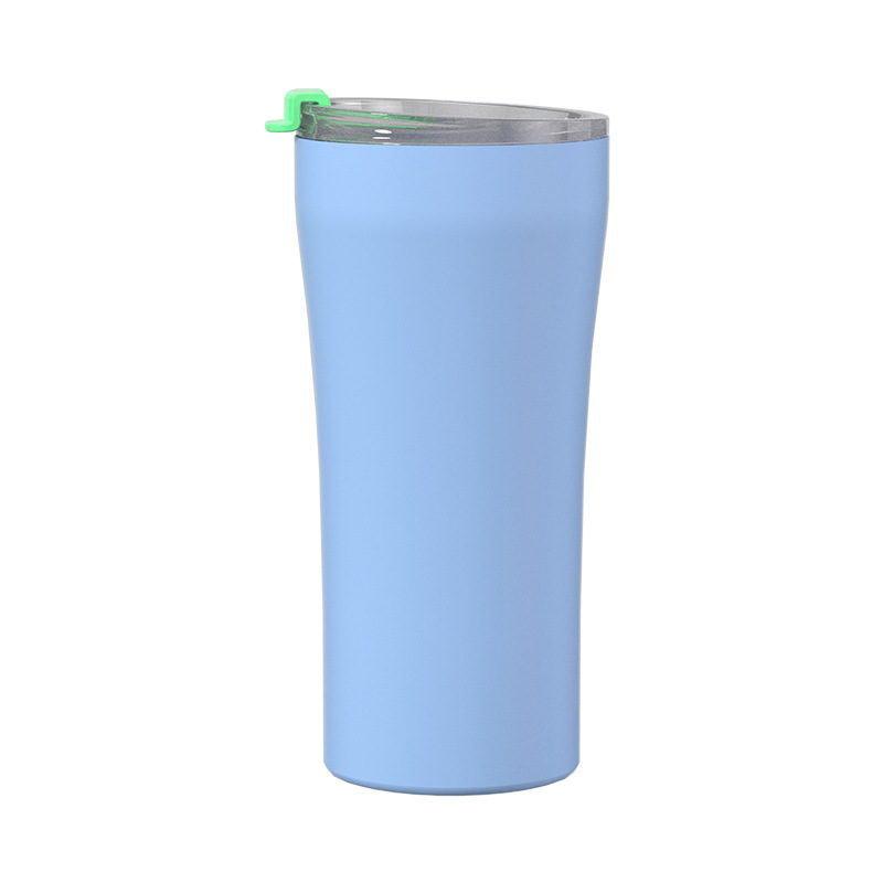 DSY Wholesales Custom logo 15oz Inner Ceramic with 304 Stainless Steel Coffee  Cup with Colored Seal Lid