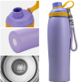 Sports Water Cup Double-layer Stainless Steel Vacuum Insulated Outdoor Water Bottle