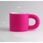 Custom Gift Mugs Ceramic Coffee Mugs 12 oz Coffee Cups with Handle for Tea Hot Chocolate