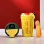 Double Wall Stainless Steel  Coffee Cups With Intelligent Temperature Display Lid Reusable Iced Hot Drinking Cup for Bulk Order