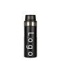 Customized Logo 500ml Stainless Steel Water Bottle Double Wall Straight Vacuum Drinking Cup for Laser Engravings for Wholesale