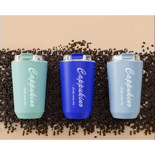 Wholesale Custom logo Gift 280ml 380ml Stainless Steel Vacuum Mug Portable Double Wall Thermal InsulatedCoffee Metal Cup