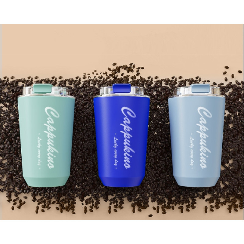 Wholesale Custom logo Gift 280ml 380ml Stainless Steel Vacuum Mug Portable Double Wall Thermal InsulatedCoffee Metal Cup