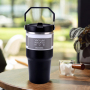 Custom 20oz 30oz 304 Stainless Steel Insulated Water Bottle Double Wall Laser Engraving Powder Coated Car Tumbler Thermal Mug