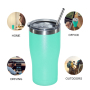 Custom 20oz 30oz Stainless Steel Classic Office Cup Travel Tumbler Vacuum Insulated Custom Logo Wholesale Mug with Lid