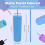 Plastic Cups Custom Double Wall Matte Acrylic 450ml Plastic Water Bottles16 oz Plastic Cups with Lids