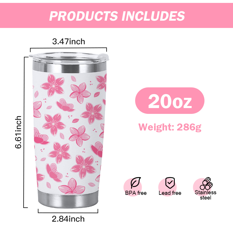 Custom logo 20oz Insulated Double Wall Travel Coffee Mugs Powder Coated Party Cup Stainless Steel Tumbler for Laser Engraving