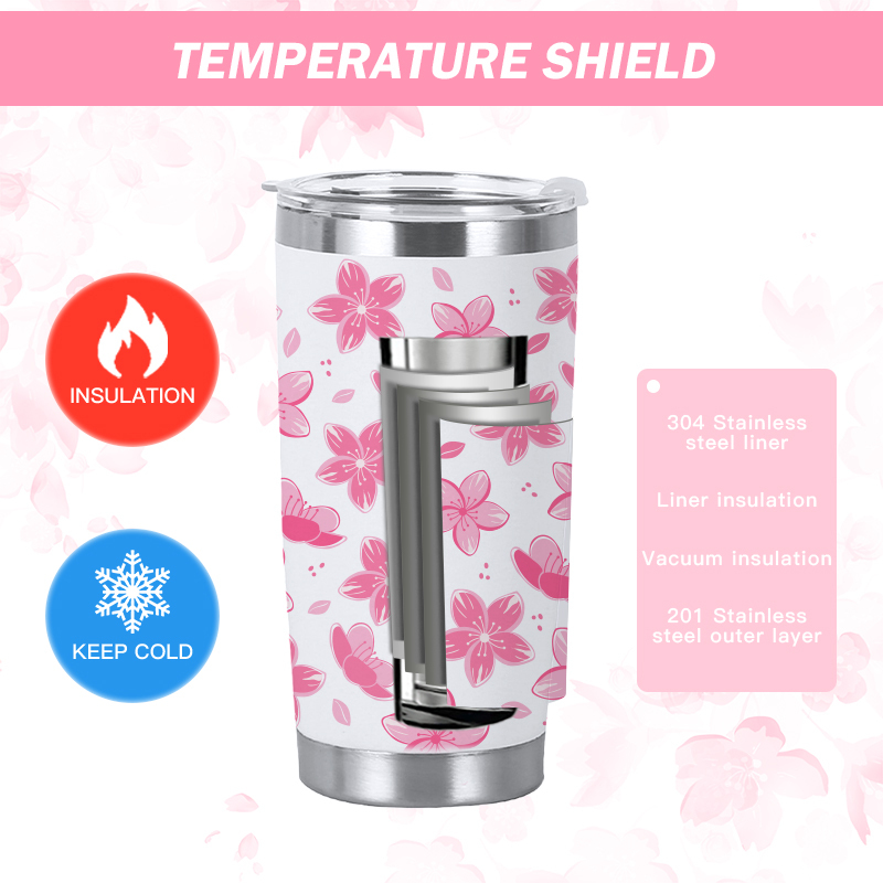 Custom logo 20oz Insulated Double Wall Travel Coffee Mugs Powder Coated Party Cup Stainless Steel Tumbler for Laser Engraving