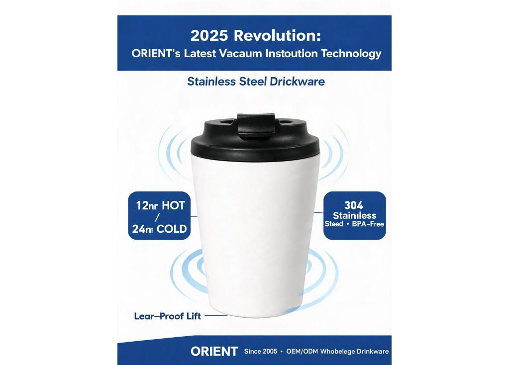 What are the latest vacuum insulation technologies for stainless steel drinkware in 2025?