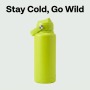 Wholesale Stainless Steel Insulated Water Bottle | Leak-Proof, 24H Cold, Portable Flip Top Flask for Outdoor Use