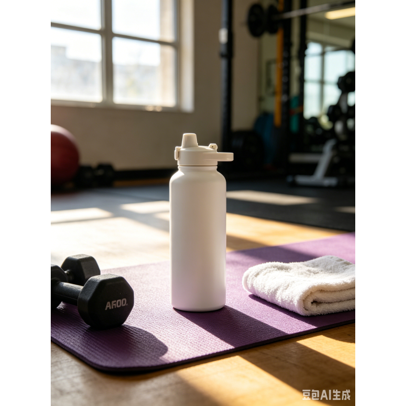 Wholesale 32oz Stainless Steel Water Bottle - One-Touch Flip Top, Leak-Proof, Easy Clean White Flask for Gym, Office & Outdoor