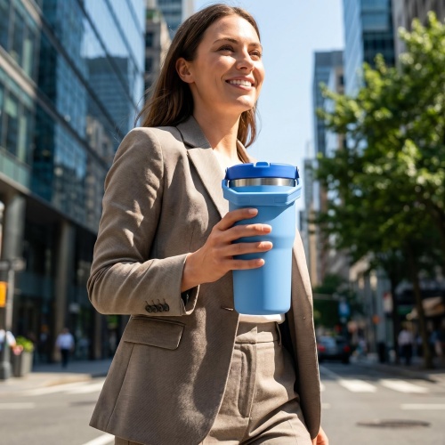 Wholesale 20oz with Handle - Insulated Stainless Steel Cup for Car, Office & Daily Use