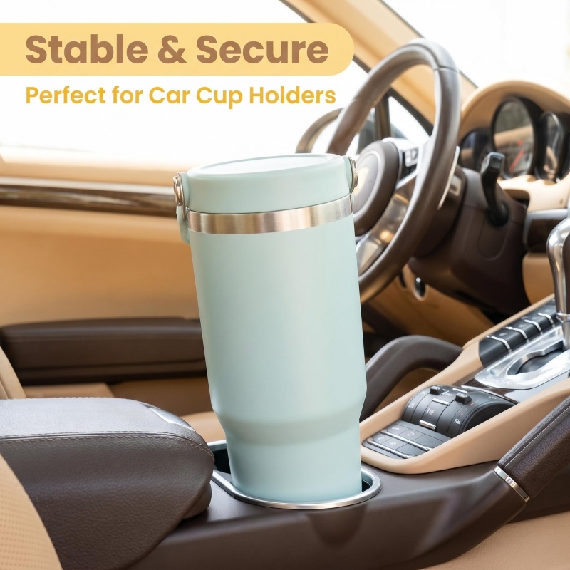 Wholesale 30oz Stainless Steel RoadSip Tumbler, Leak-Proof Insulated Car Cup
