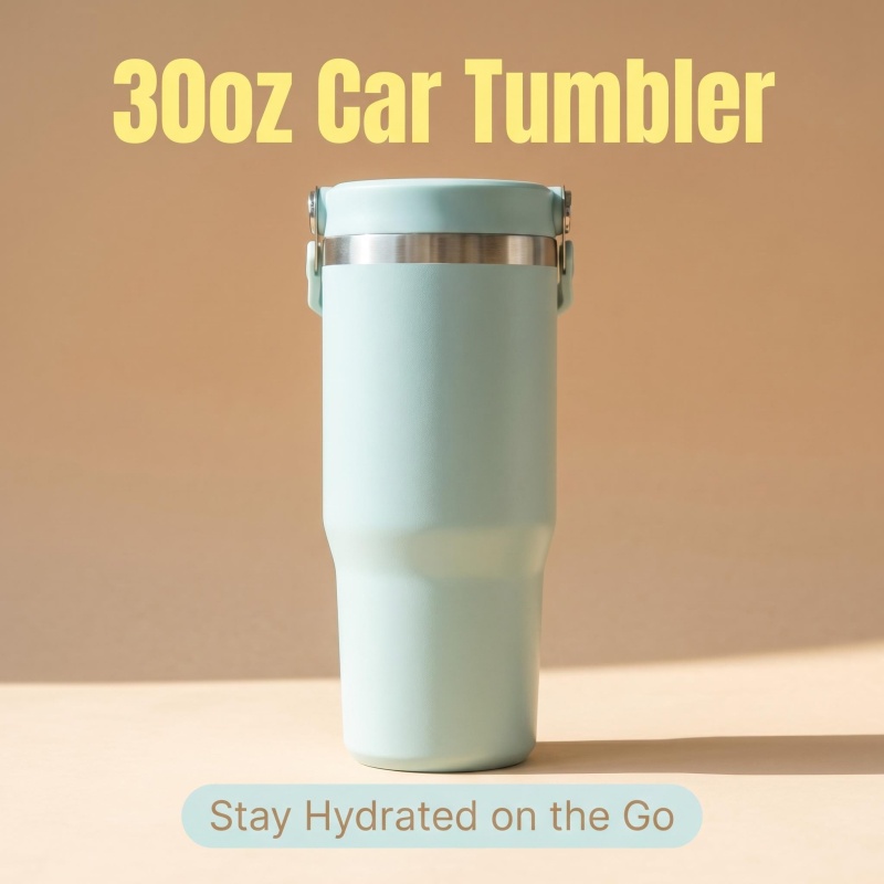 Wholesale 30oz Stainless Steel RoadSip Tumbler, Leak-Proof Insulated Car Cup