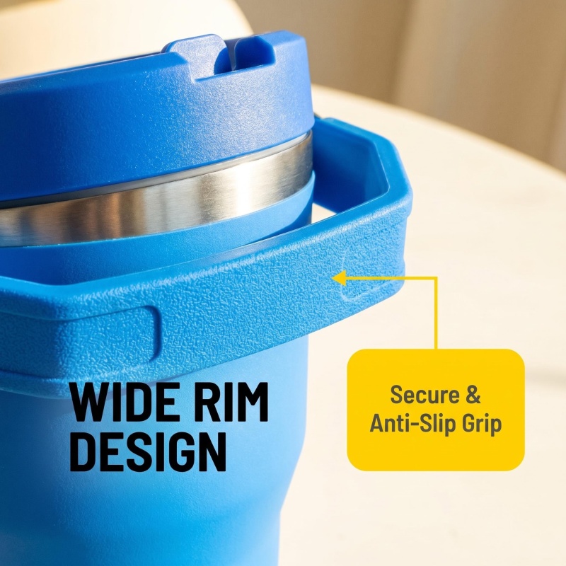 Wholesale 20oz with Handle - Insulated Stainless Steel Cup for Car, Office & Daily Use