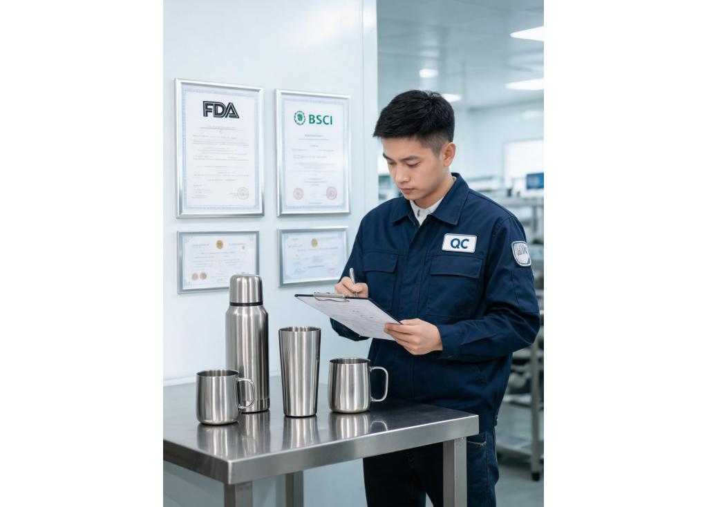 What FDA compliance requirements must drinkware meet for US import?