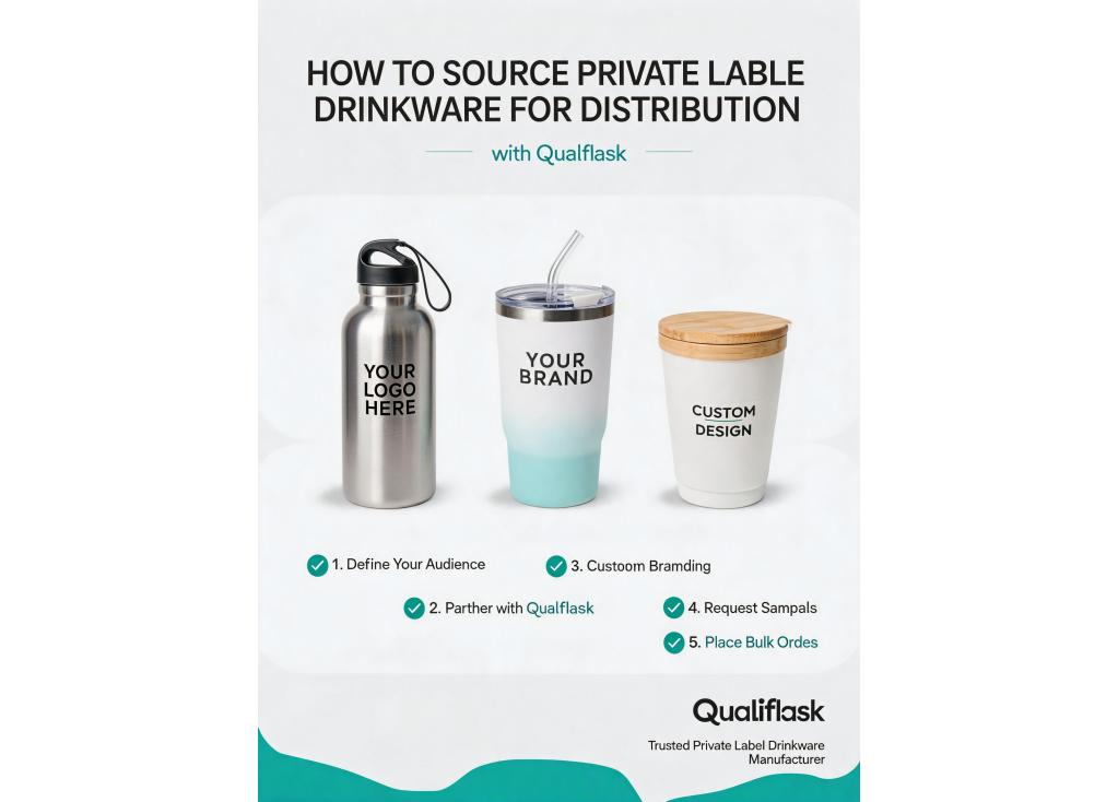 How to source private label drinkware for distribution?