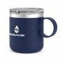 Qualflask 10oz Stainless Steel Travel Tumbler  Coffee Mug With Handle