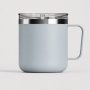 Qualflask 10oz Stainless Steel Travel Tumbler  Coffee Mug With Handle