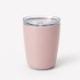 Qualflask 12oz Stainless Steel Travel Tumbler   Car Coffee Mug