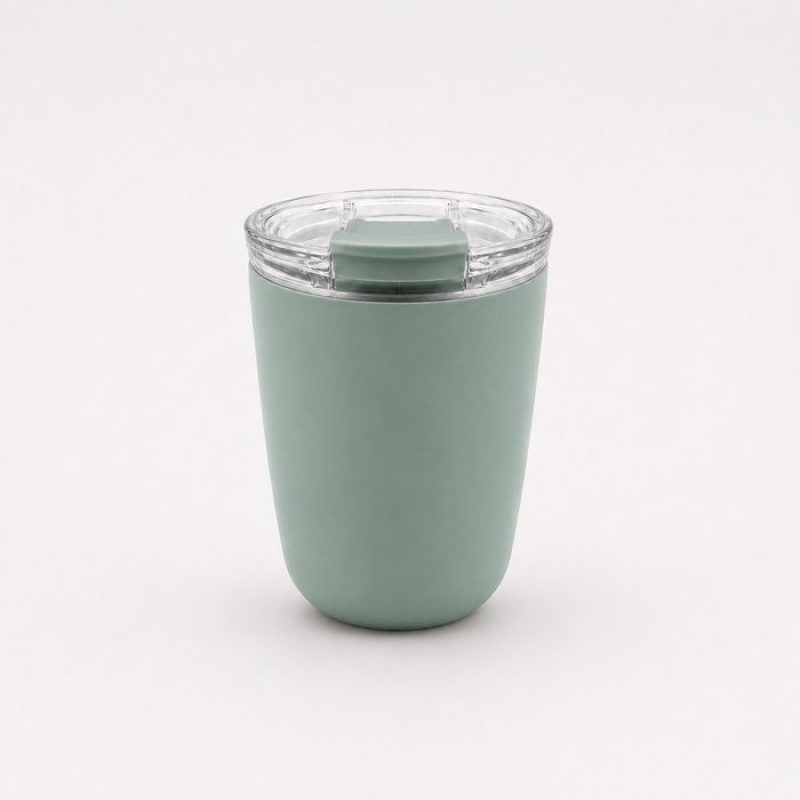 Qualflask 12oz Stainless Steel Travel Tumbler  Car  Coffee Mug