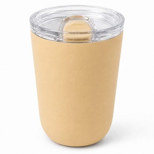 Qualflask 18oz Stainless Steel Travel Tumbler Car Coffee Mug