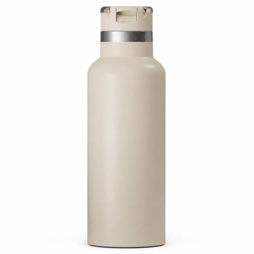 Qualflask 16 oz Insulated Stainless Steel  Journey Water Bottle Vacuum Flask with Leakproof Lid