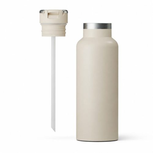 Qualflask 16 oz Insulated Stainless Steel  Journey Water Bottle Vacuum Flask with Leakproof Lid