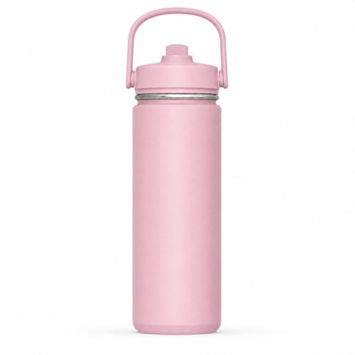 540ml Insulated Sports Water Bottle with Straw Lid & Carry Handle