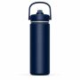 540ml Insulated Sports Water Bottle with Straw Lid & Carry Handle