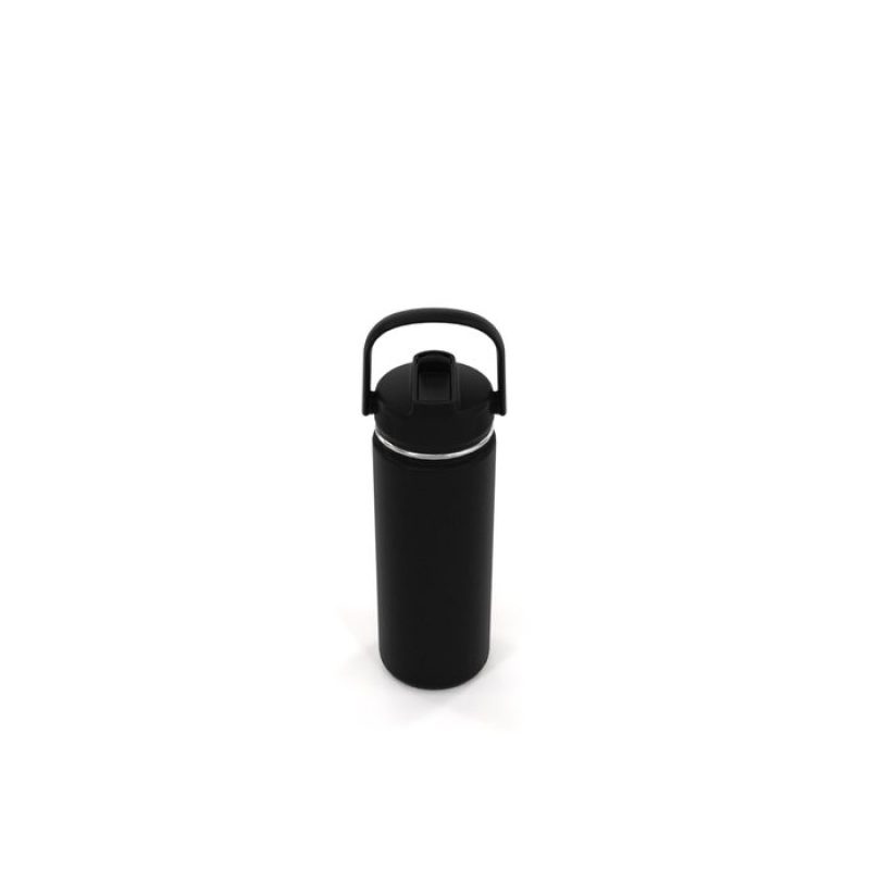 540ml Insulated Sports Water Bottle with Straw Lid & Carry Handle