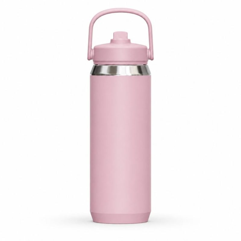 540ml Insulated Sports Water Bottle with Straw Lid & Carry Handle