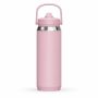 540ml Insulated Sports Water Bottle with Straw Lid & Carry Handle